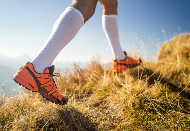 Compressiekousen dragen om te lopen